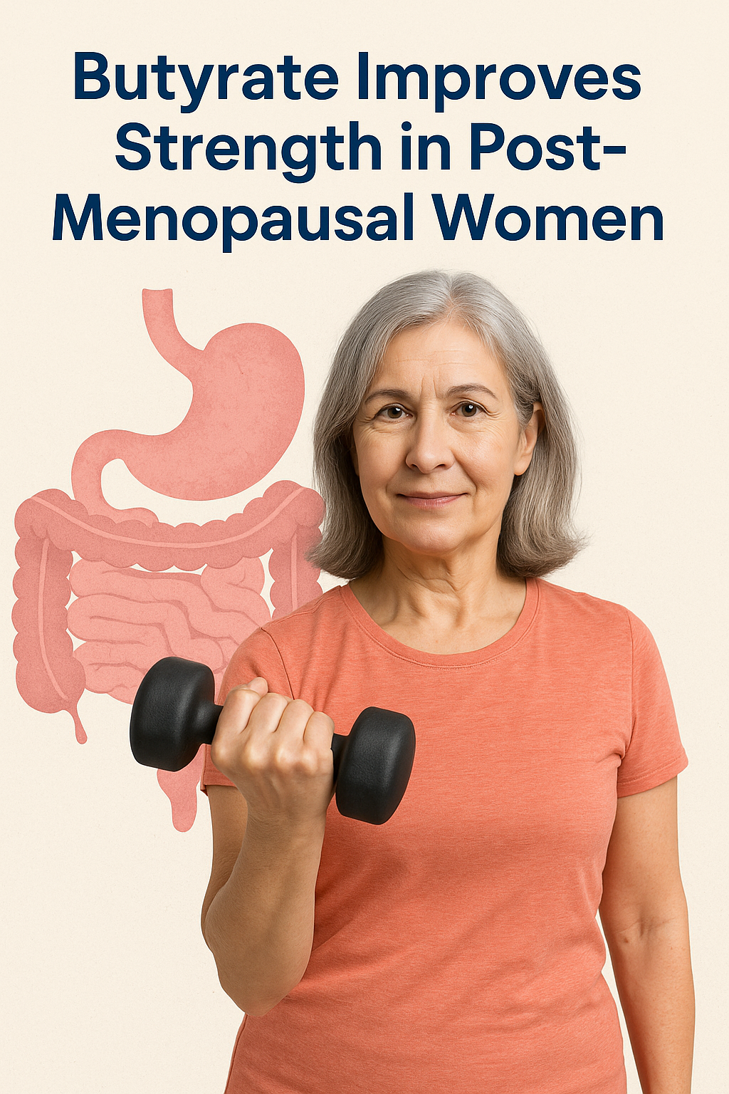 New Study: Butyrate Boosts Strength in Post-Menopausal Women by Healing the Gut
