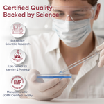 LongJuvity Urolithin A Supplement (500mg) – Mitochondrial Supplement for Healthy Aging – Pure, High-Potency Mitophagy Activator – Lab Tested Postbiotic (60 Capsules)