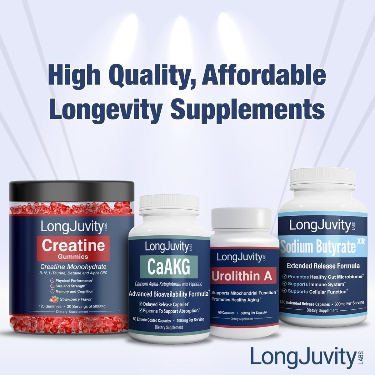 Sodium Butyrate Supplement | 120 Extended-Release Capsules | 300mg | Micro-Granule Formulation