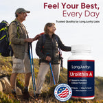 Urolithin A Supplement (500mg) – Pure, High-Potency Lab Tested Postbiotic for Optimal Cellular Health (60 Capsules)